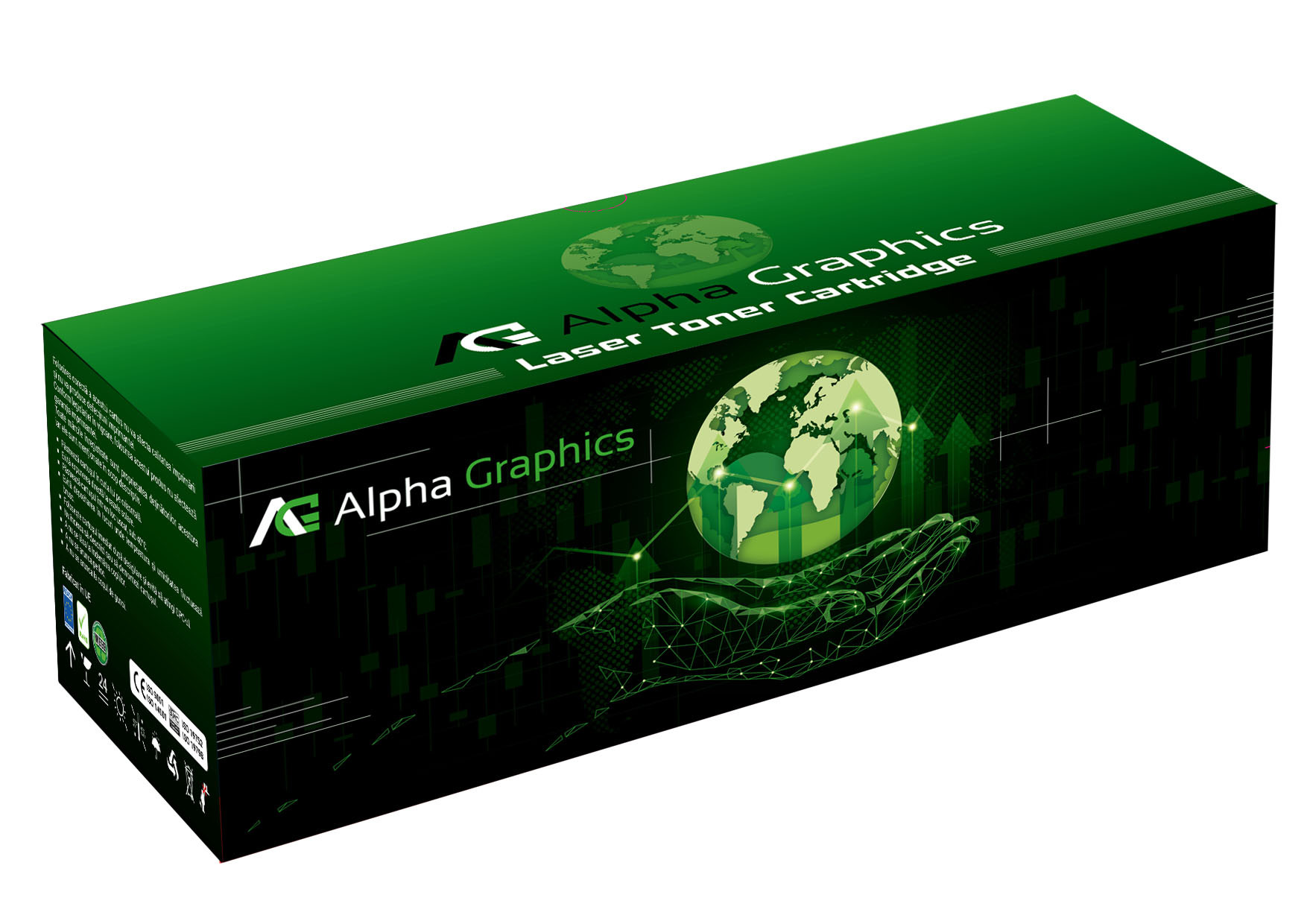 Cartus compatibil HPC CE272A Alpha Graphics Laser, yellow, 15000 pagini - imagine 3